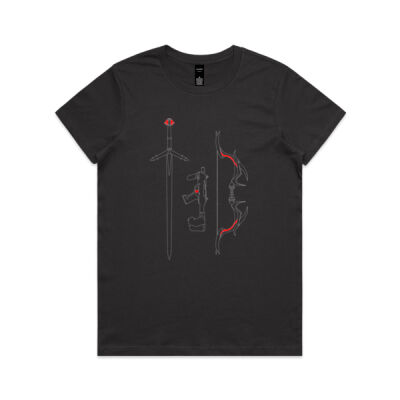 Gamer's Weaponry - Womens Maple Tee Thumbnail
