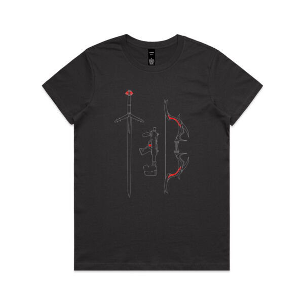 Gamer's Weaponry - Womens Maple Tee Thumbnail