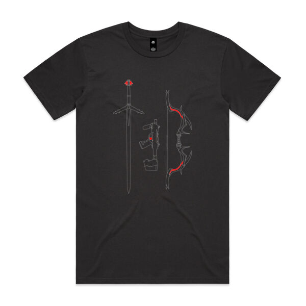 Gamer's Weaponry - Mens Staple T shirt Thumbnail